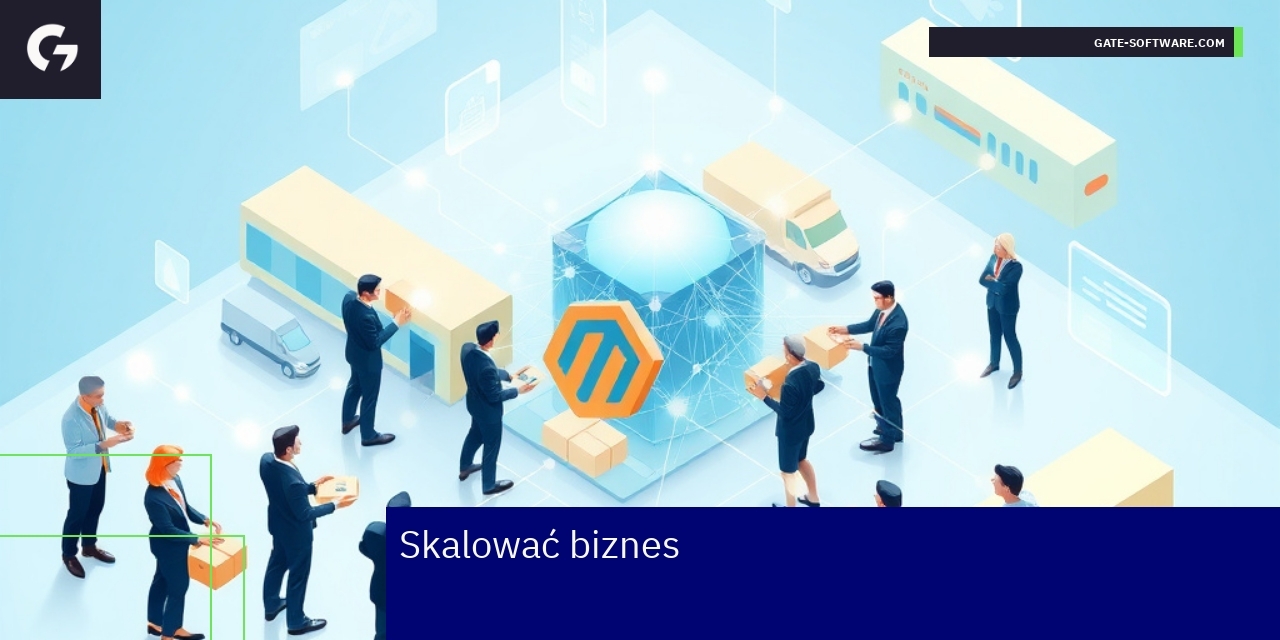 Schemat integracji B2B z ERP i PIM na Magento 2