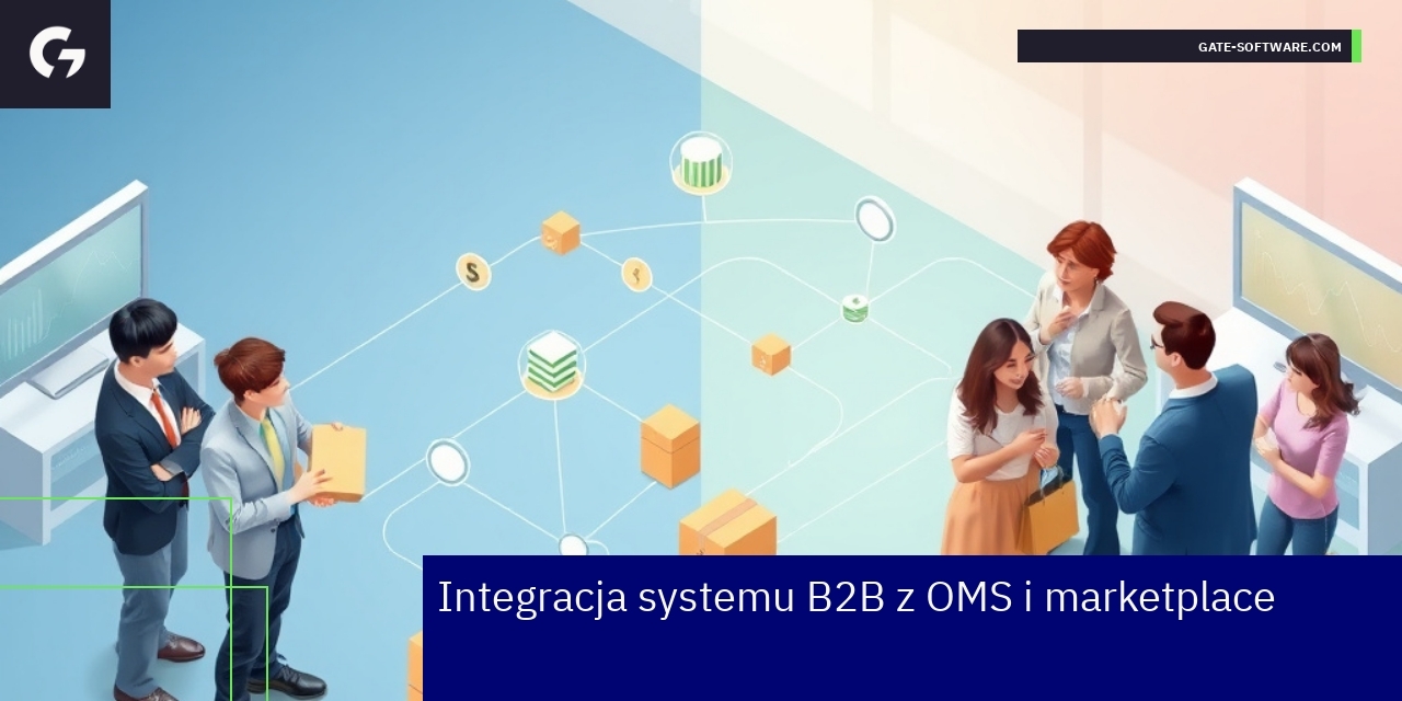 Schemat integracji systemów B2B i B2C w ecommerce