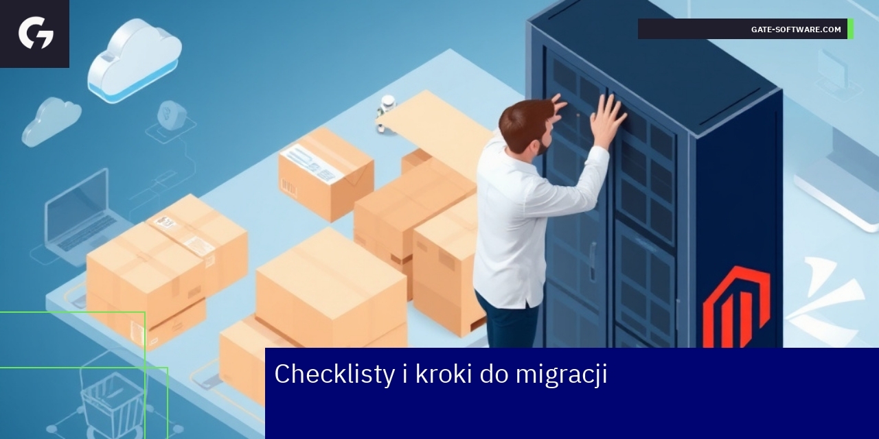 Proces migracji systemu IT z krokami