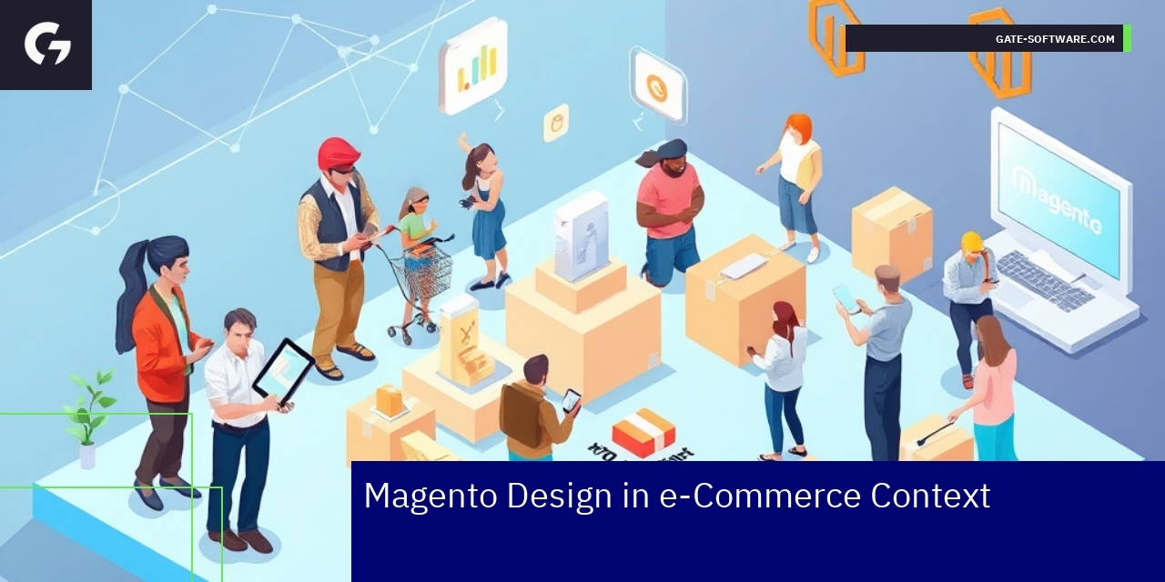 E-commerce website layout with fast and responsive design