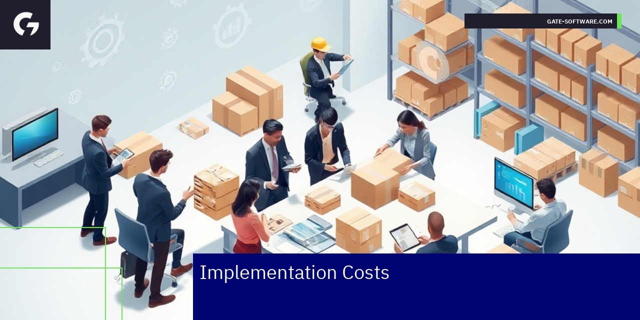 Diagram showing B2B Magento implementation and maintenance cost factors