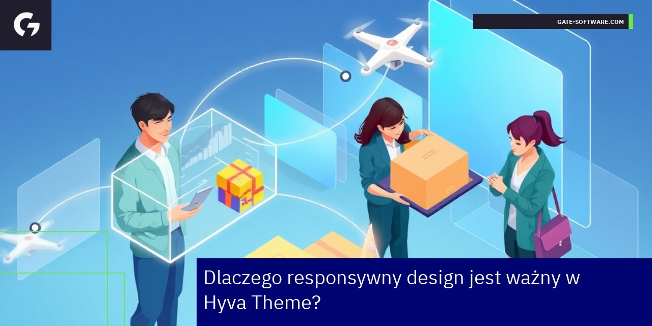 Adaptacja layoutu sklepu Hyva na różnych urządzeniach