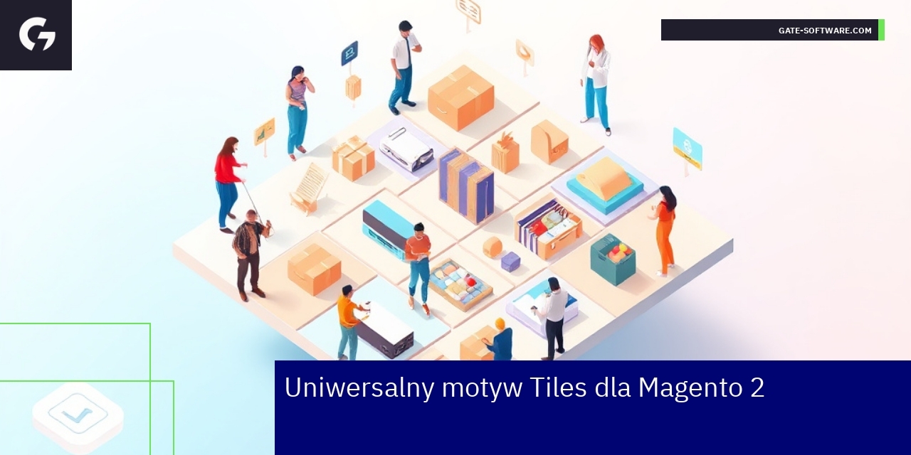 Modułowa struktura kafelków w sklepie Magento 2