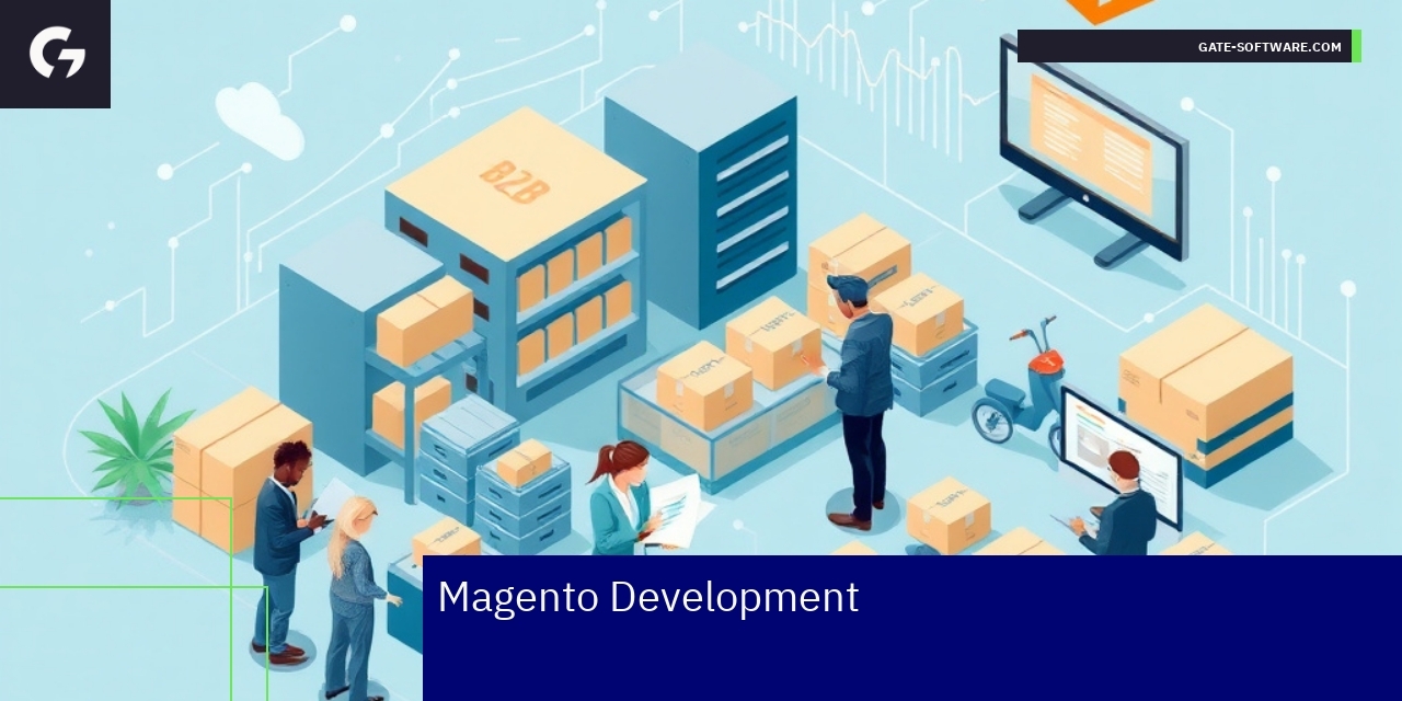Magento platform with B2B eCommerce and integrations