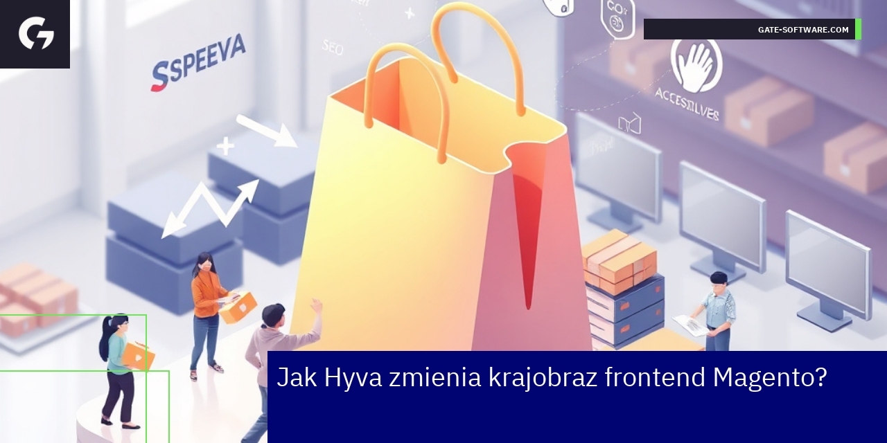 Schemat zmian frontend Magento dzięki Hyva themes