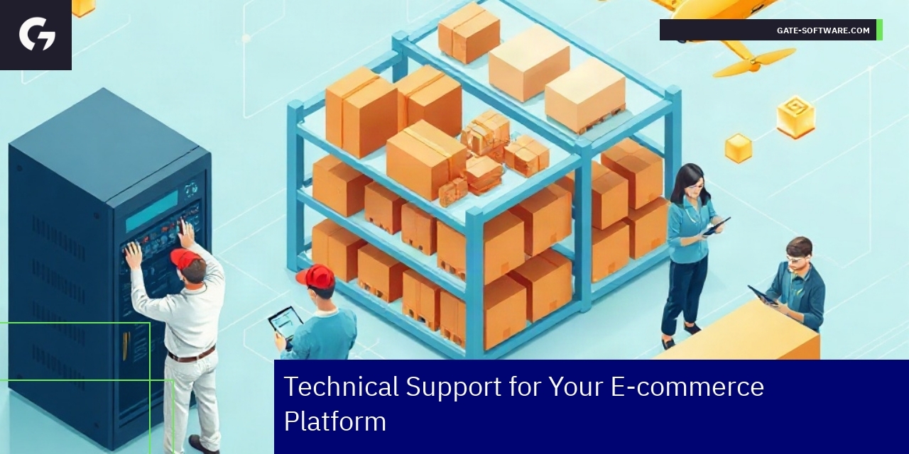Icons representing support, monitoring, and security