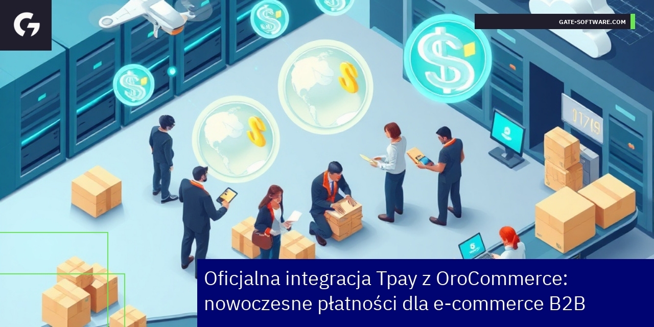 Schemat integracji Tpay z platformą OroCommerce