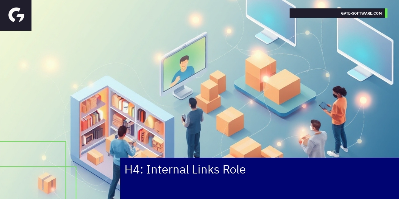 Diagram showing internal linking strategy in Magento