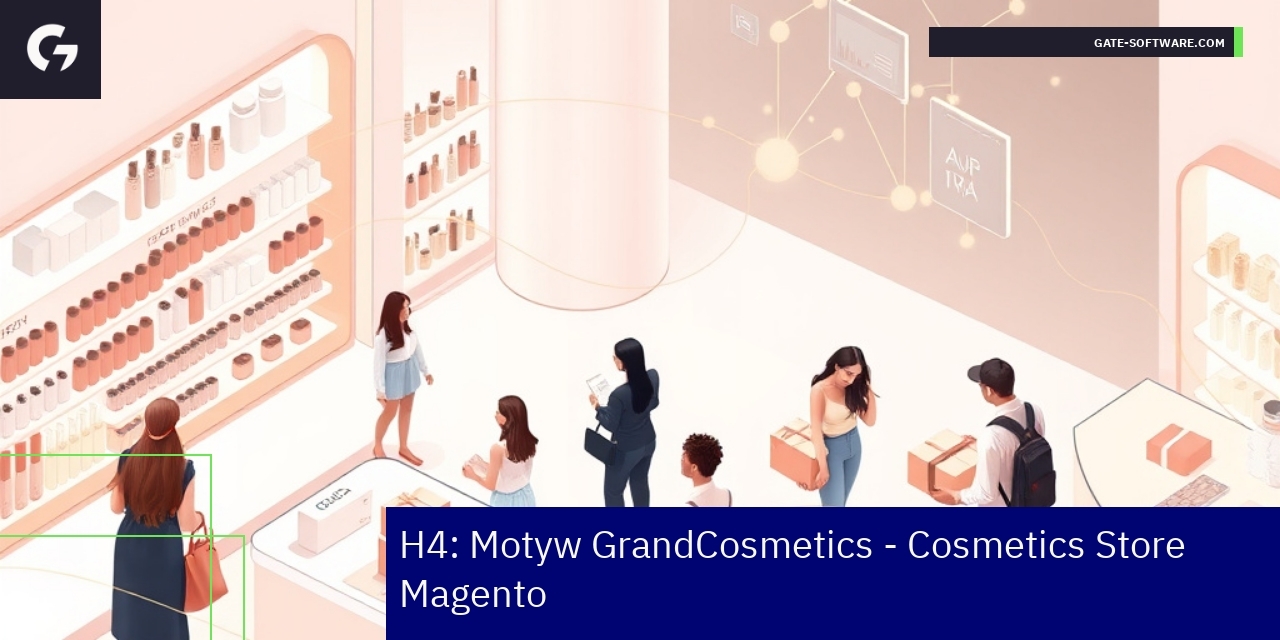 Interfejs sklepu kosmetycznego z Magento