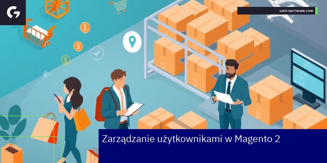 Zarządzanie użytkownikami i promocjami w Magento 2 Interfejs Magento 2 z narzędziami marketingowymi i promocjami