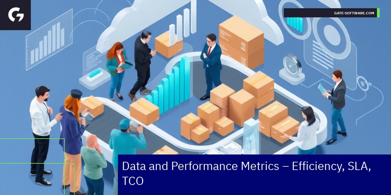 Key B2B eCommerce Performance Metrics Graphs showing B2B project performance statistics