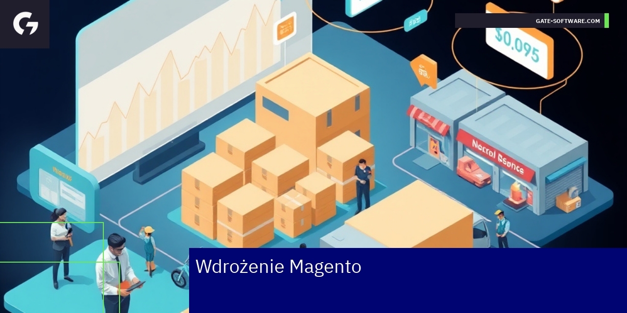 Wdrożenie Magento 2 dla biznesu B2B Schemat wdrożenia Magento w środowisku B2B