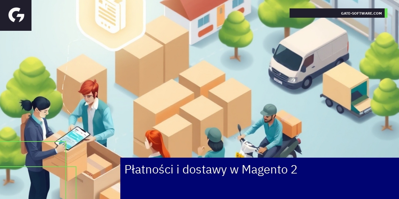 Schemat płatności i dostaw w Magento 2