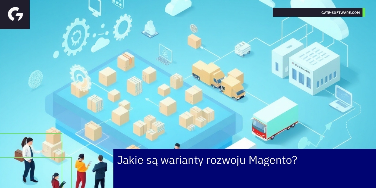 Schemat rozwoju i integracji platformy Magento B2B