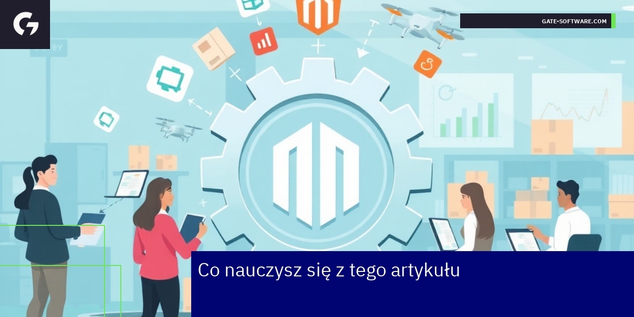Schemat zarządzania i wsparcia platformy Magento 2
