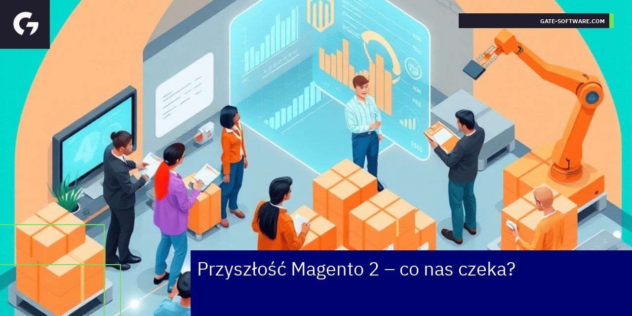 Schemat rozwoju technologii Magento 2