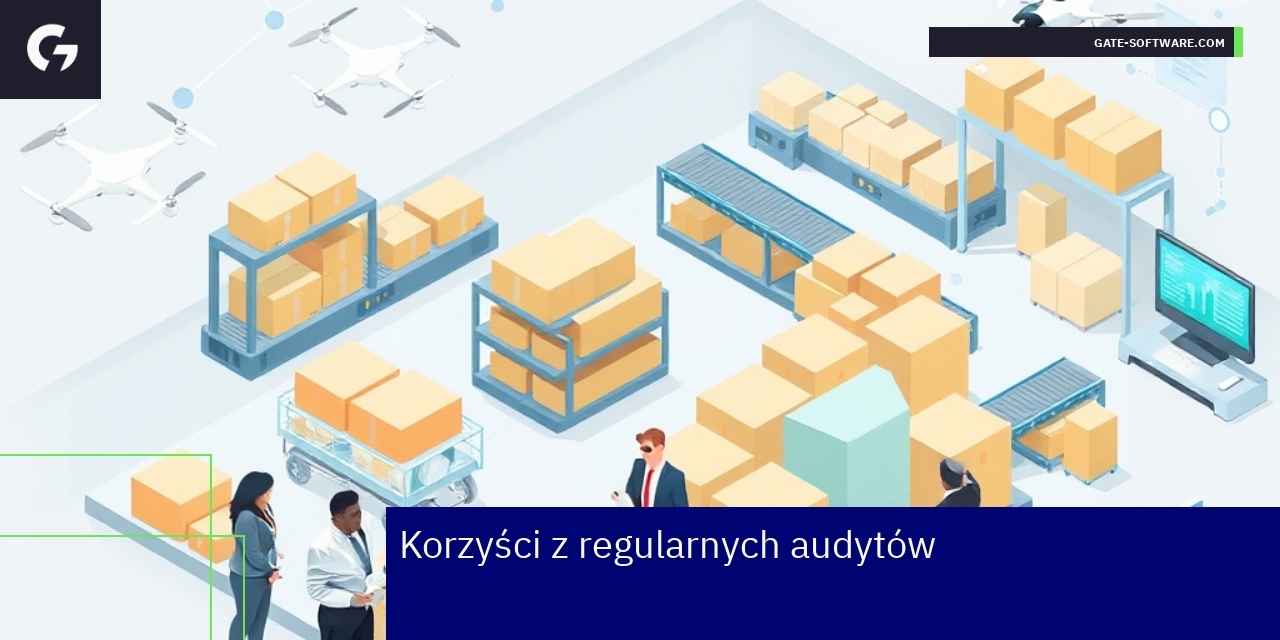 Schemat korzyści audytu dla sklepu internetowego