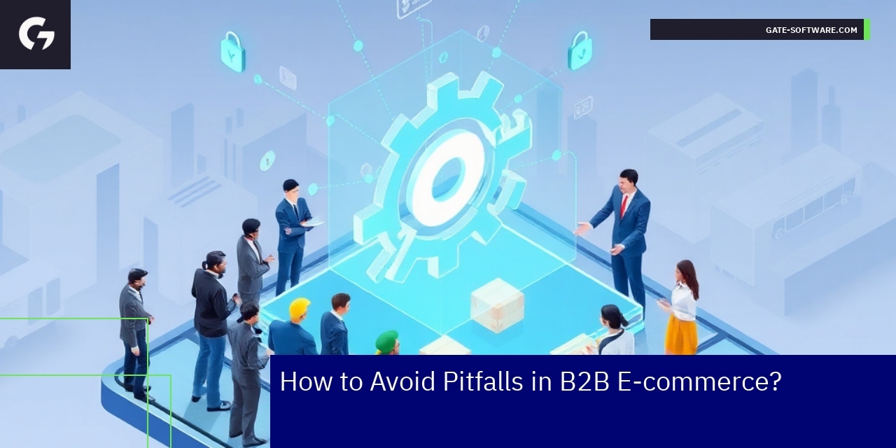 Business people discussing e-commerce strategy on laptop