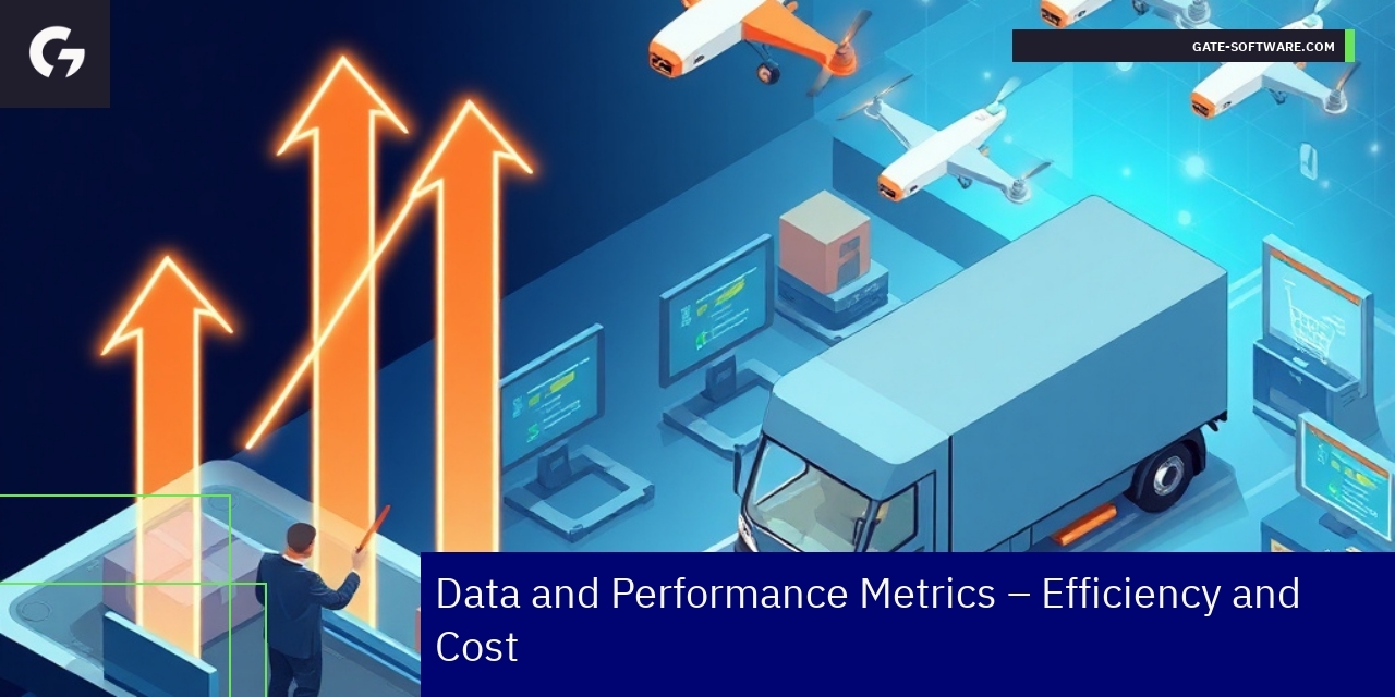 Graph showing Magento 2 efficiency and cost metrics