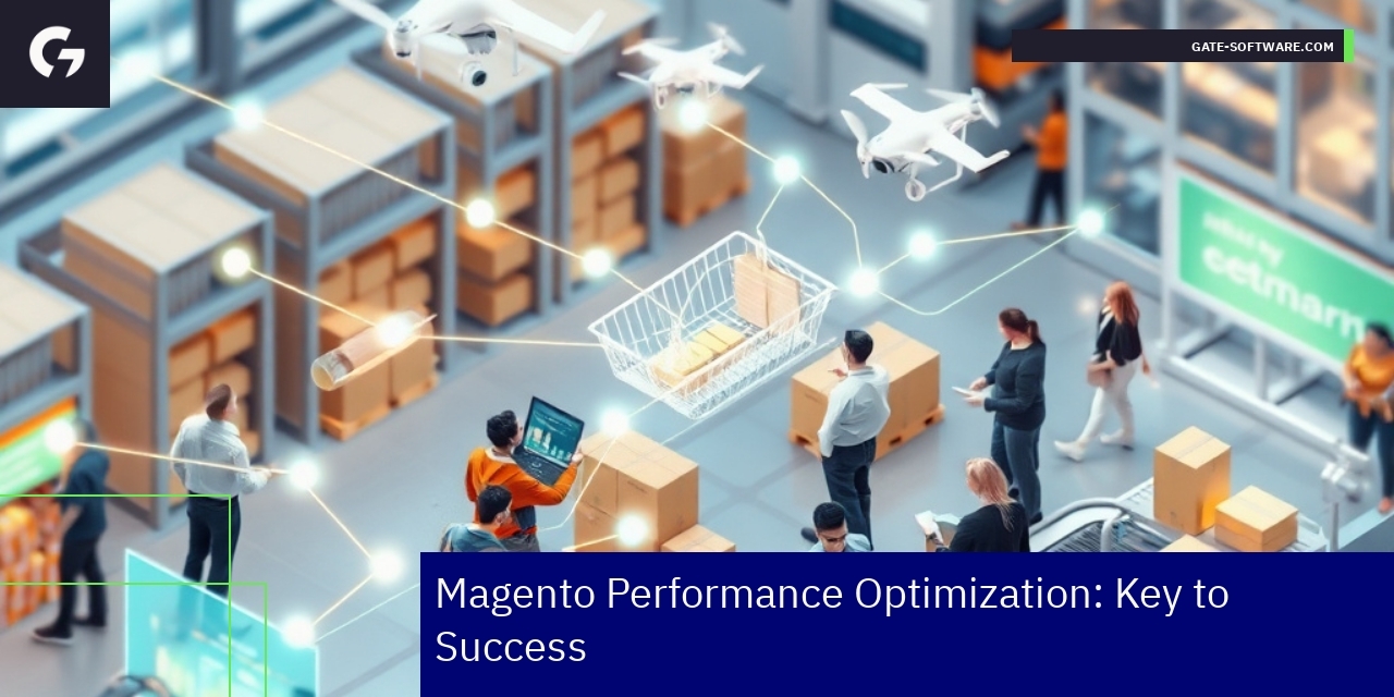 Graph illustrating Magento 2 store performance optimization
