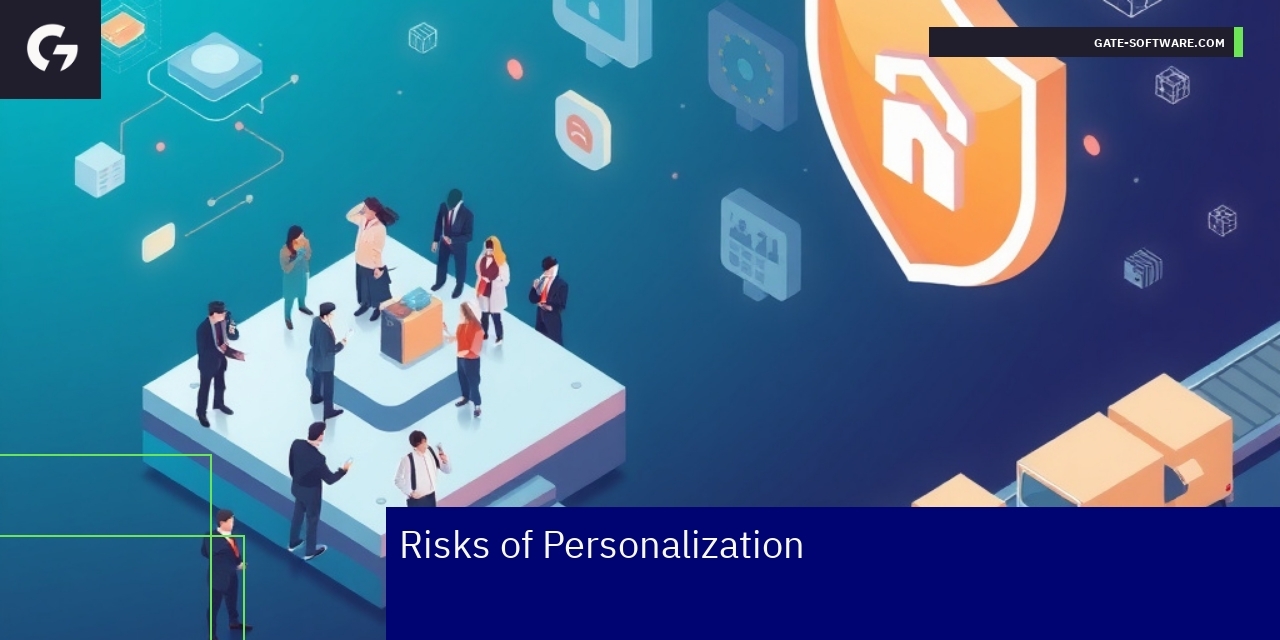 Managing Risks in Personalization Strategies Abstract digital user data and personalization interface