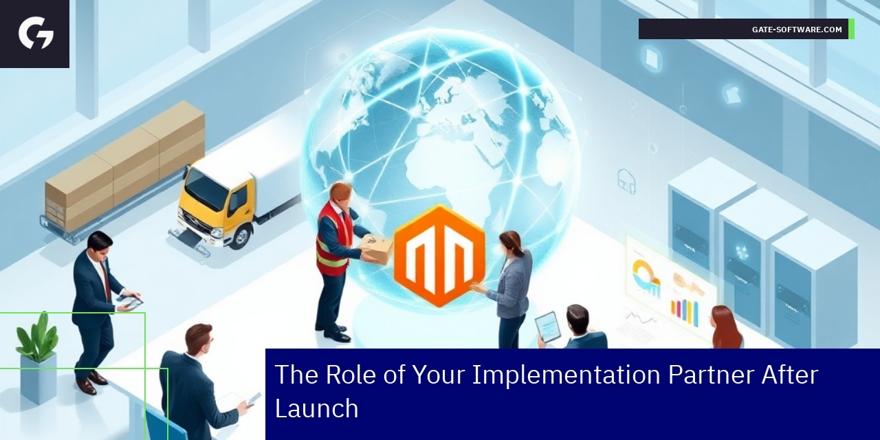 Business partners collaborating on B2B platform optimization