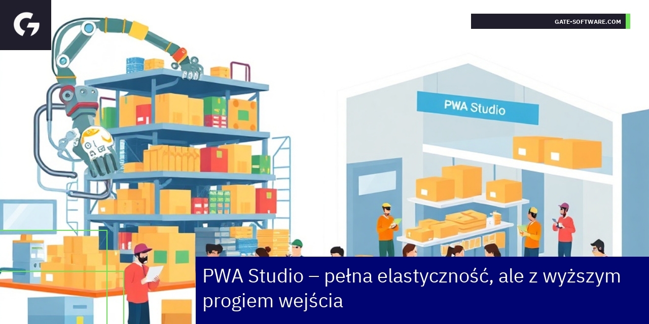 Schemat różnic między PWA Studio a Hyvä theme
