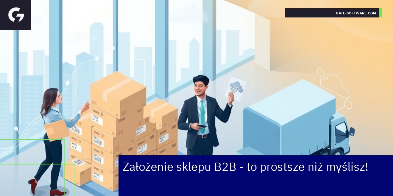 Schemat procesów zakładania i wsparcia sklepu B2B