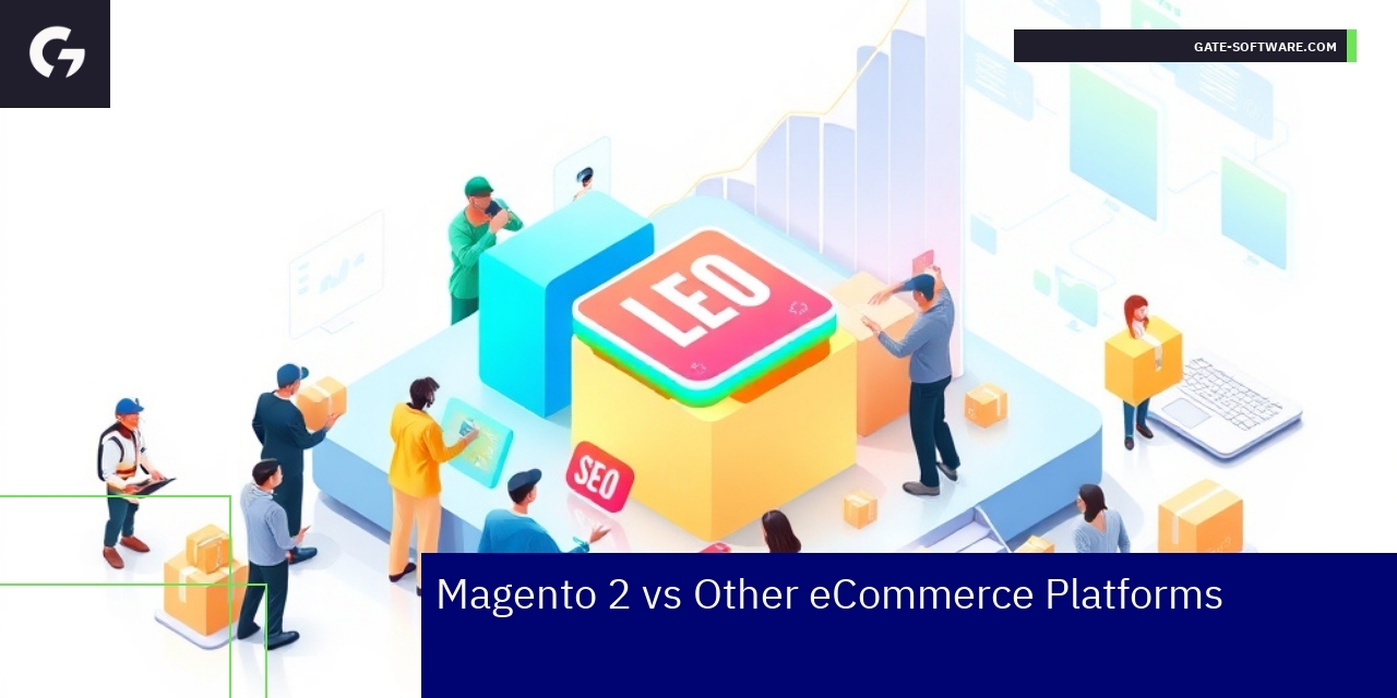 Magento 2 eCommerce platform interface and features