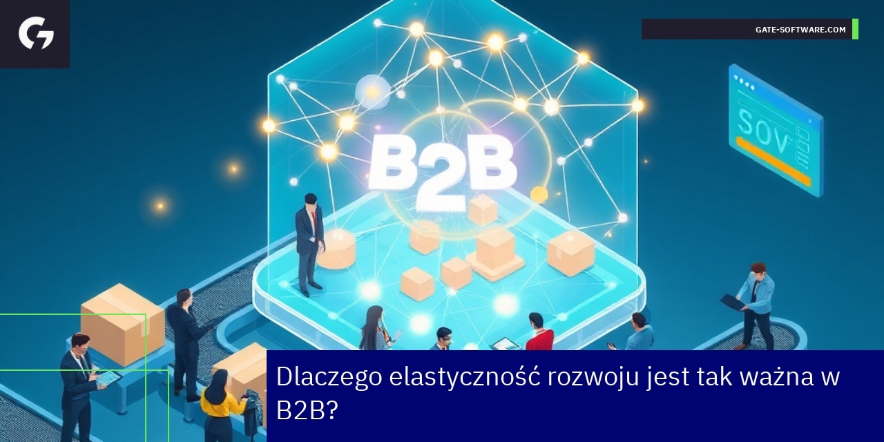 Schemat elastycznego rozwoju i personalizacji w B2B