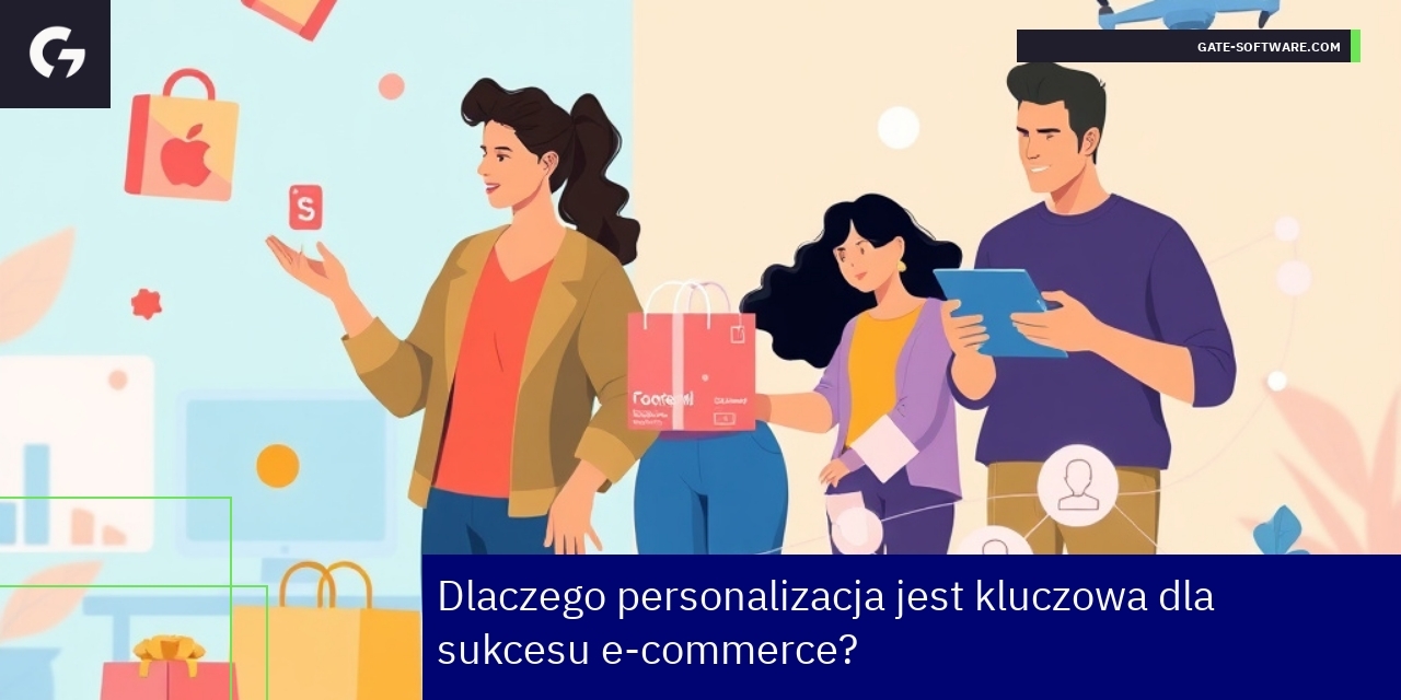 Kluczowa rola personalizacji w e-commerce Ilustracja personalizacji w zakupach internetowych