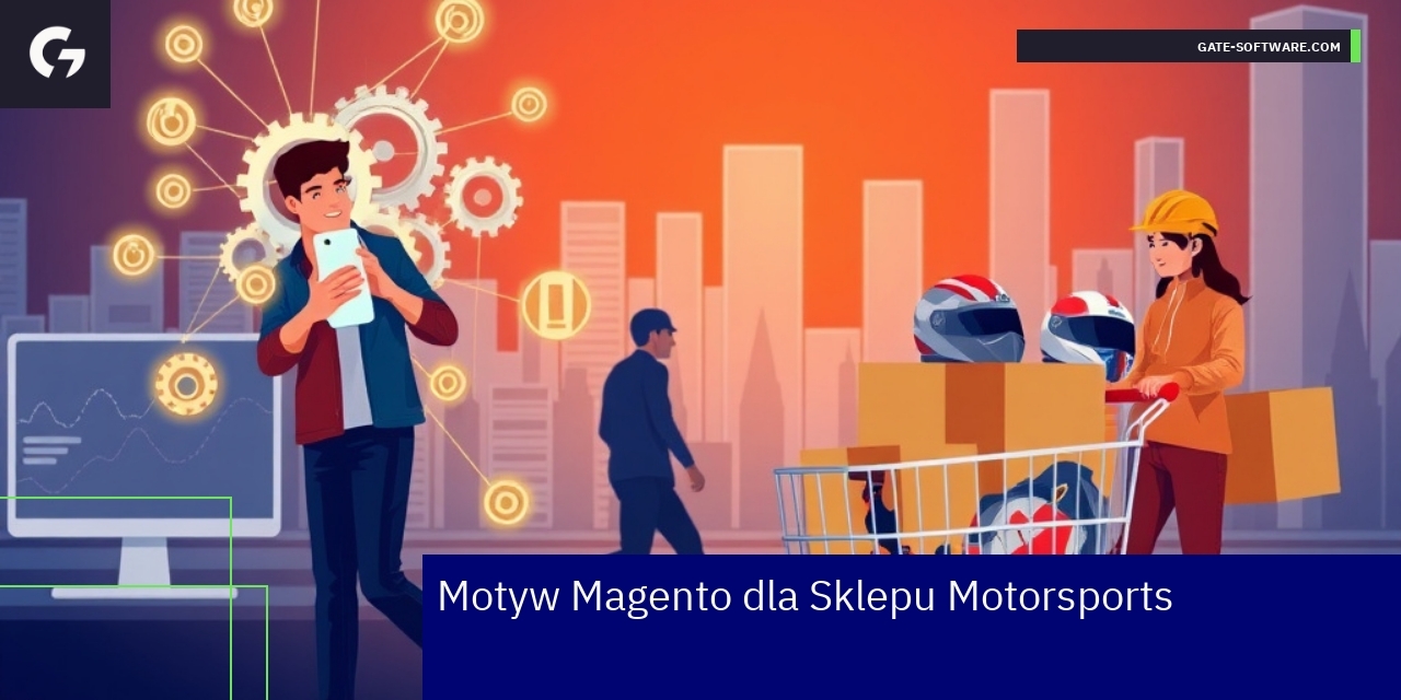 Kluczowe cechy motywu Magento dla sklepu motorsports motyw Magento z elementami designu i SEO dla motorsports