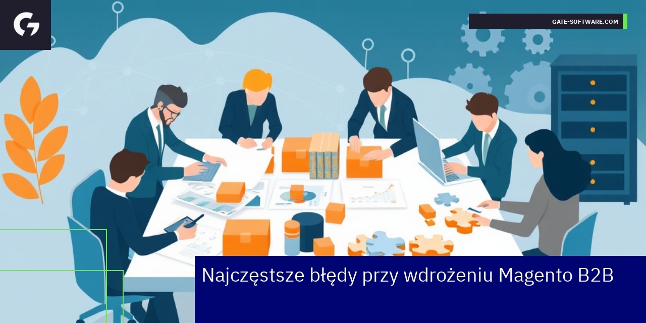 Najczęstsze błędy wdrożenia Magento B2B Proces wdrożenia Magento B2B z błędami i wyzwaniami