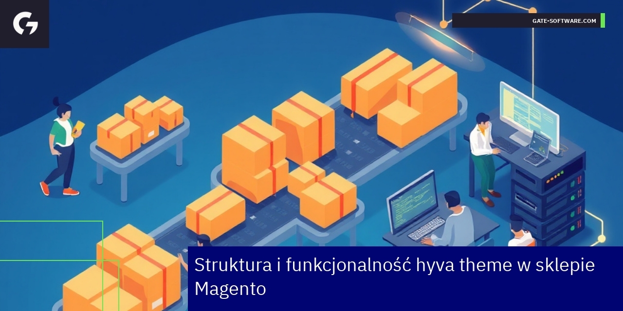 Schemat działania hyva theme w sklepie Magento