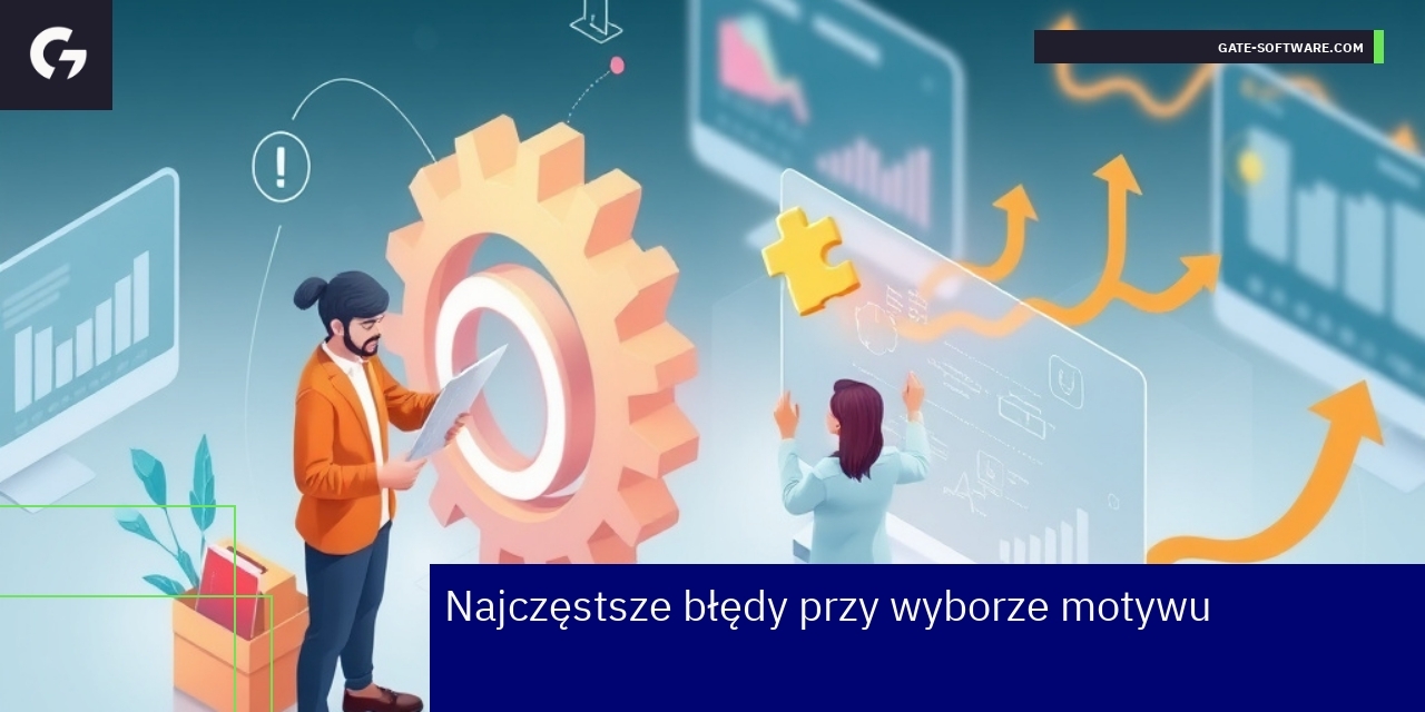 Kluczowe błędy przy wyborze motywu Hyva Ilustracja błędów wyboru motywu w sklepie internetowym
