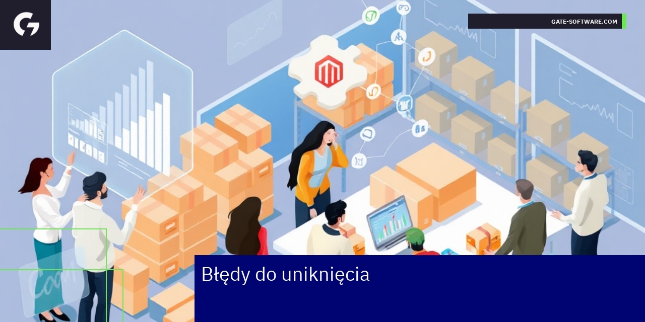 Schemat błędów i praktyk przy wdrożeniu Magento