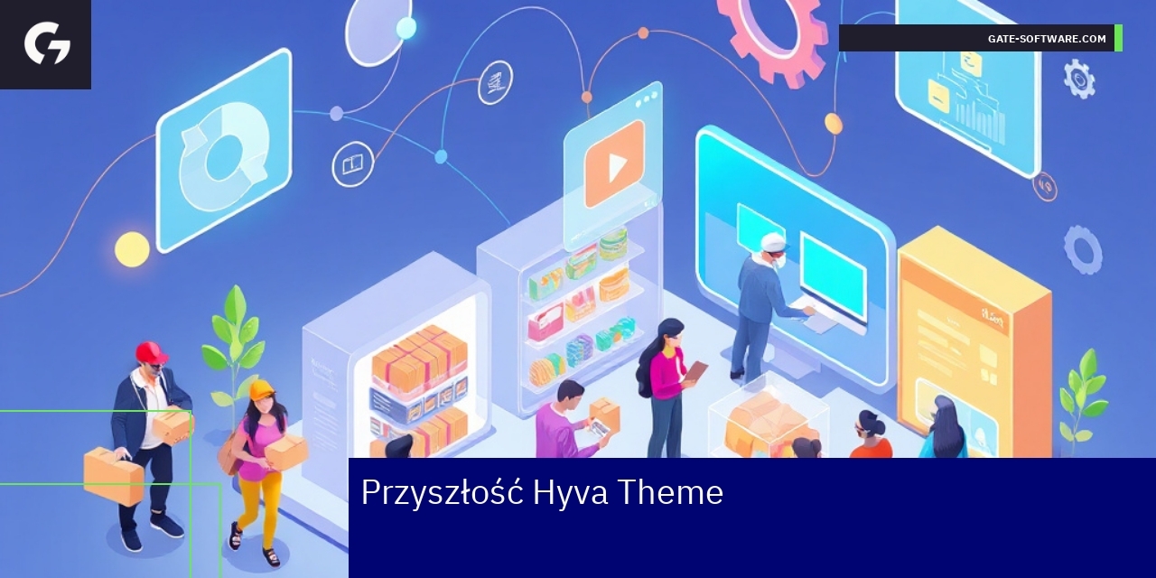 Przyszłość i rozwój Hyva Theme dla Magento Schemat rozwoju i wsparcia społeczności Hyva Theme