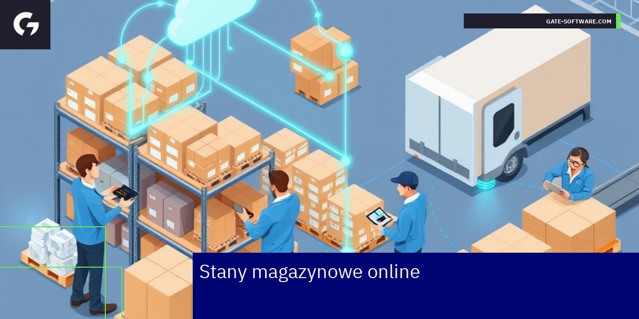 Zarządzanie stanami magazynowymi online w b2b Schemat zarządzania stanami magazynowymi online