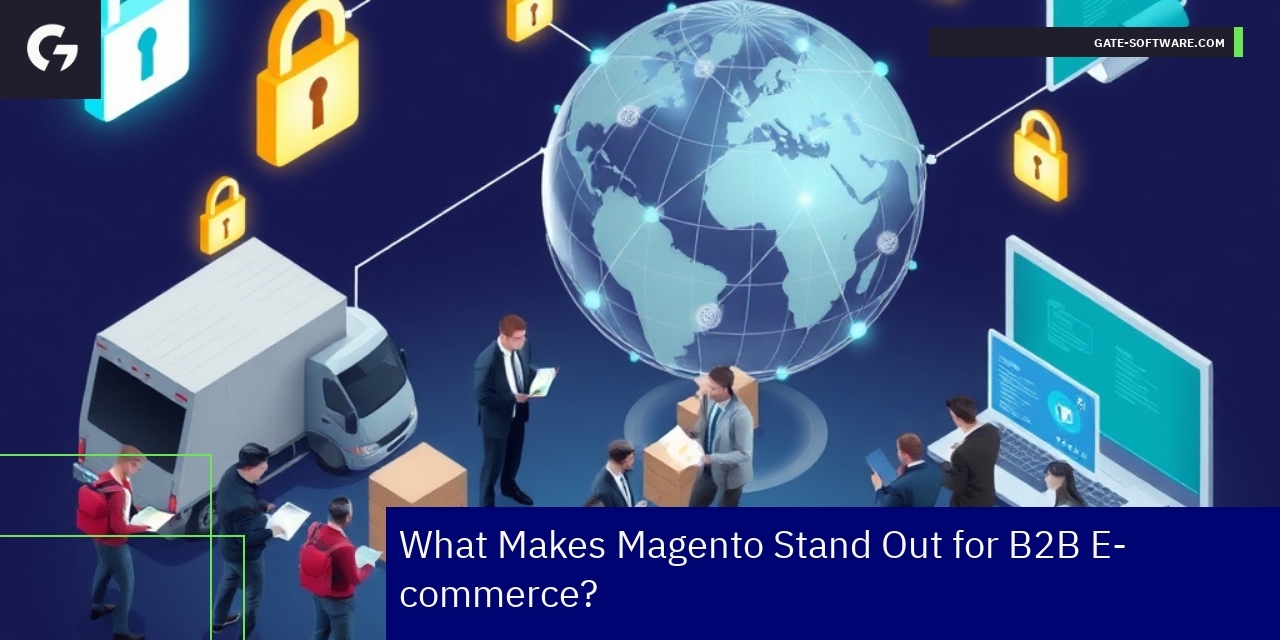 Why Magento Excels in B2B E-commerce Secure Magento platform supporting B2B e-commerce
