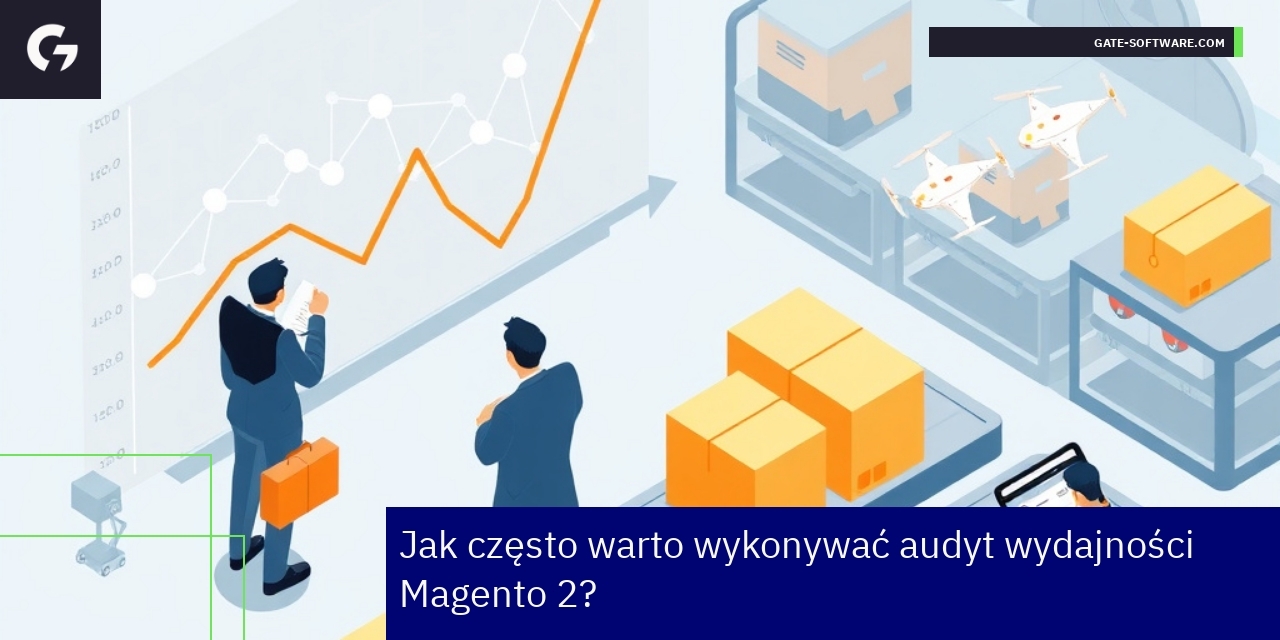 Wykresy i analiza wydajności sklepu Magento 2