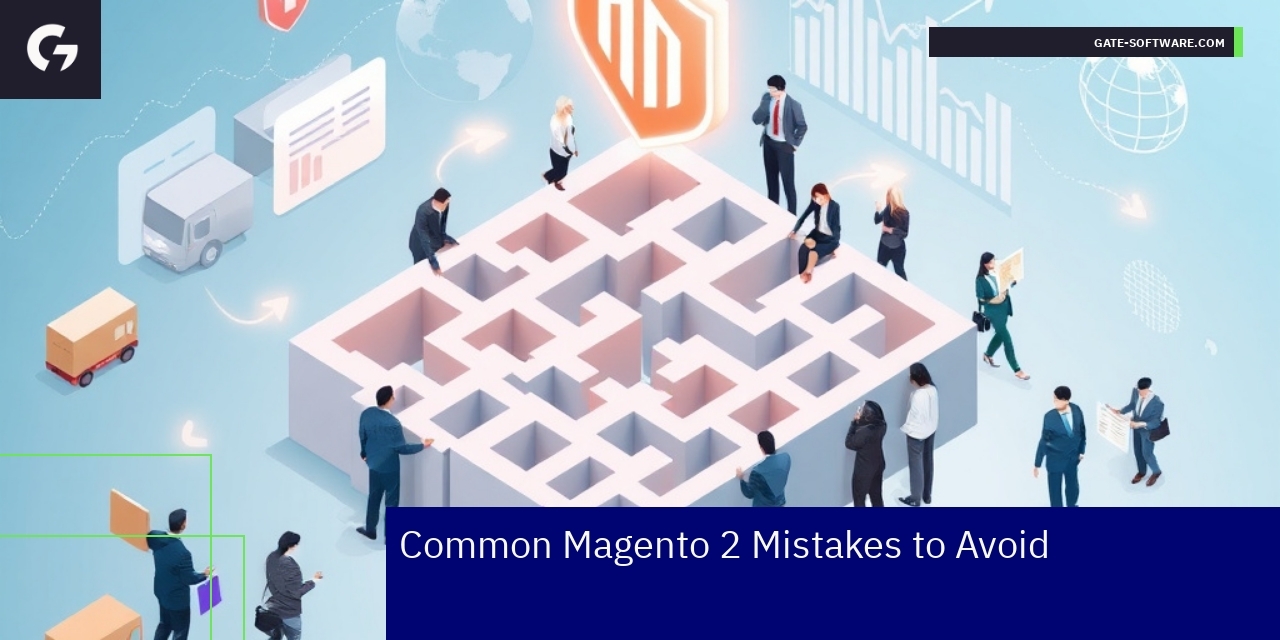 Avoid Common Magento 2 SEO Mistakes in 2026 Magento 2 SEO tips and B2B online store concept