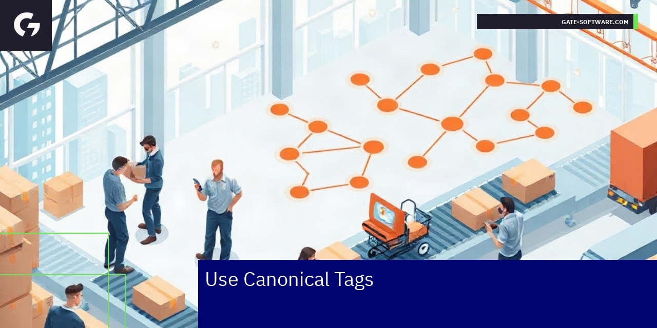 Diagram illustrating canonical tag usage in Hyva