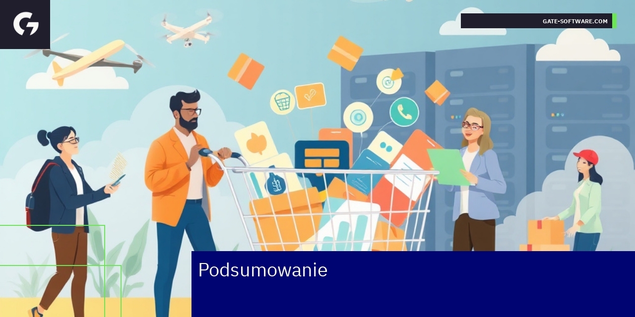 Schemat hybrydowej architektury dla sklepu internetowego