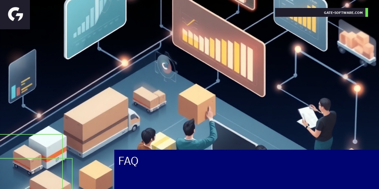 Ilustracja procesów e-commerce i integracji B2B