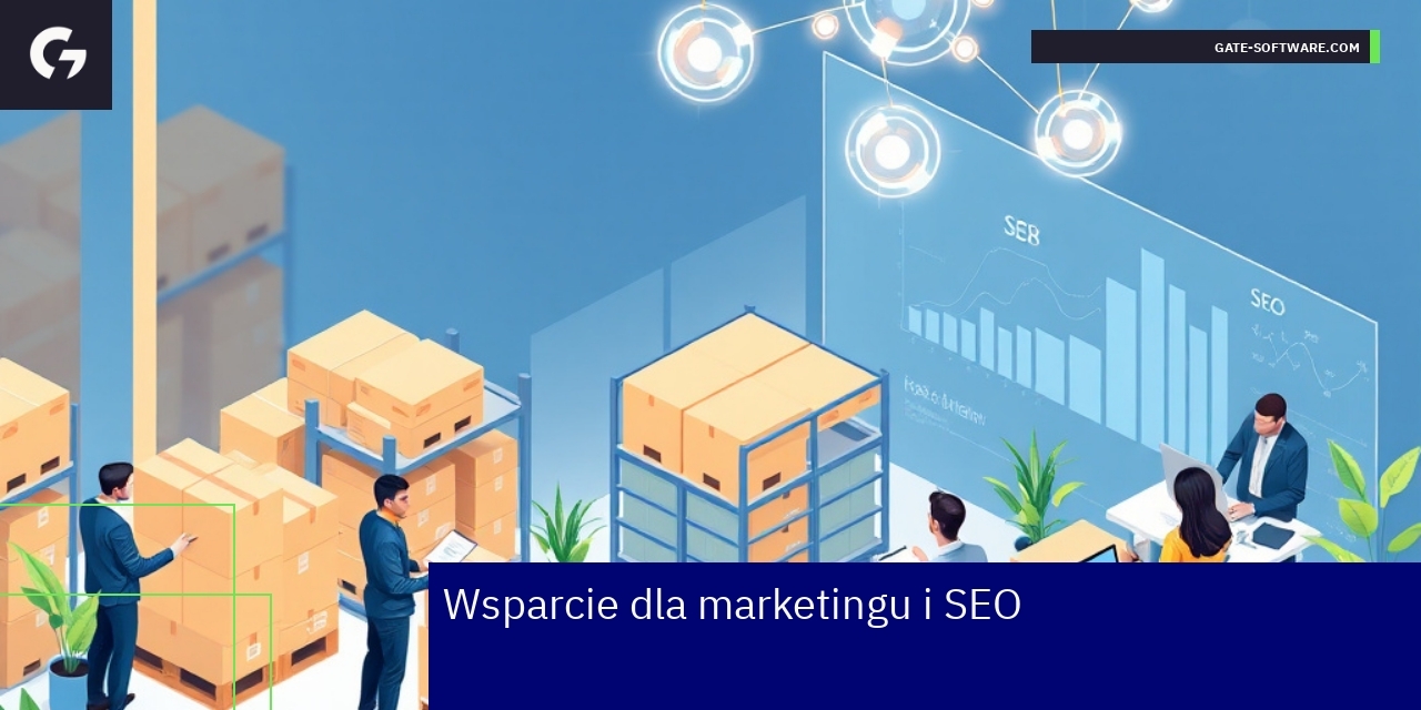 Schemat strategii marketingowej i optymalizacji SEO