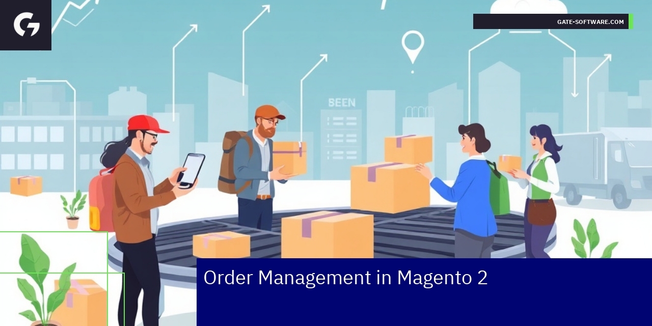 Order tracking, fulfillment, and delivery logistics icons