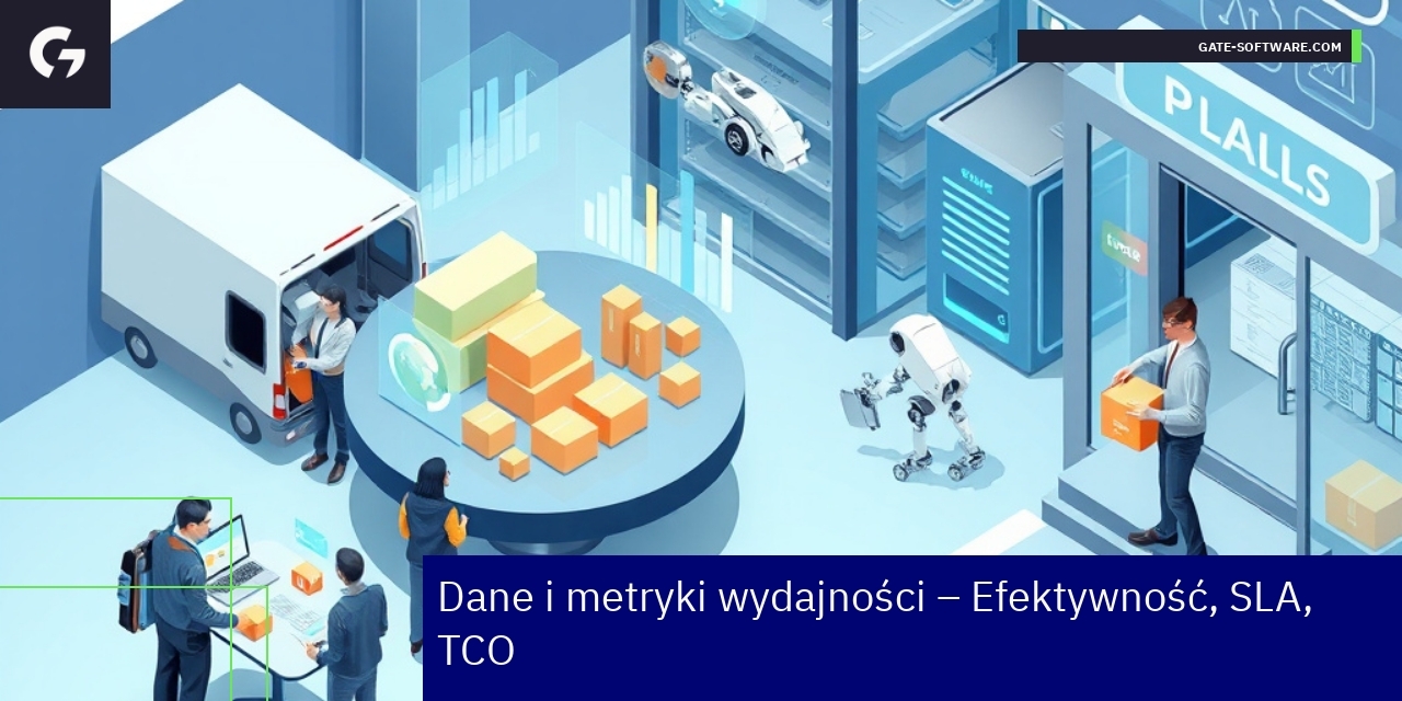 Grafika przedstawiająca dane o efektywności i TCO
