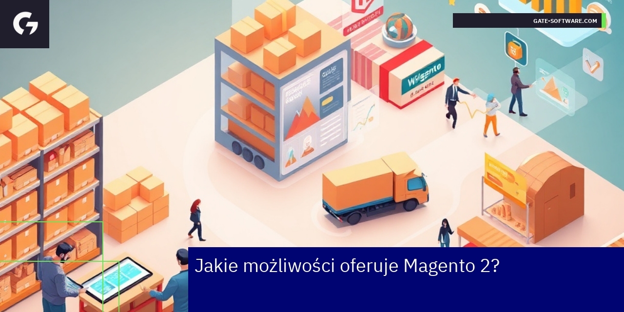 Magento 2 e-commerce funkcje i integracje na ekranie komputera