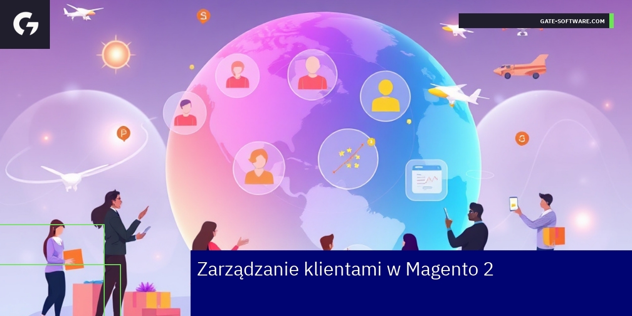 Schemat segmentacji i lojalności klientów Magento
