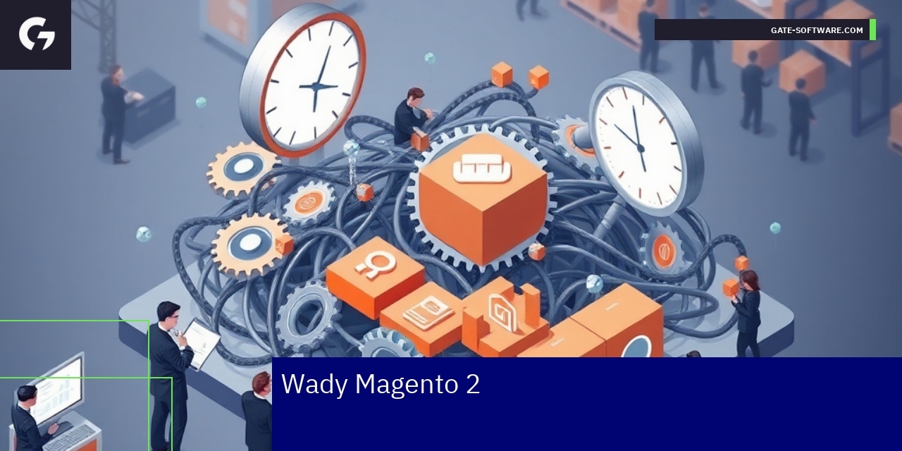 Schemat ilustrujący wady platformy Magento 2